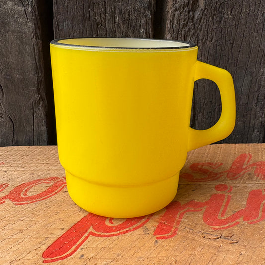 【1960s USA vintage】Fire-King Yellow