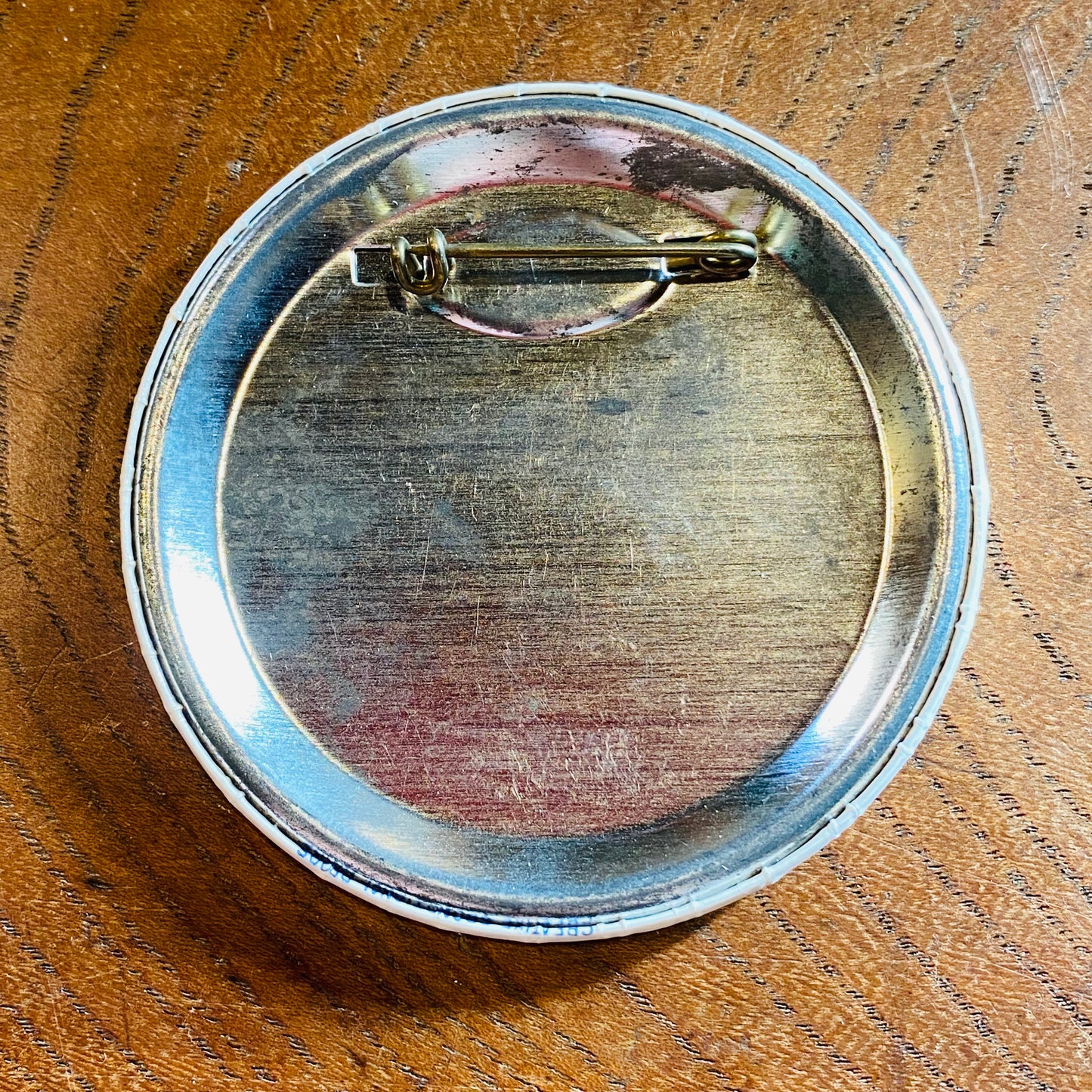 【USA vintage】缶バッジ FIGHTIN' PARROTS 鳥