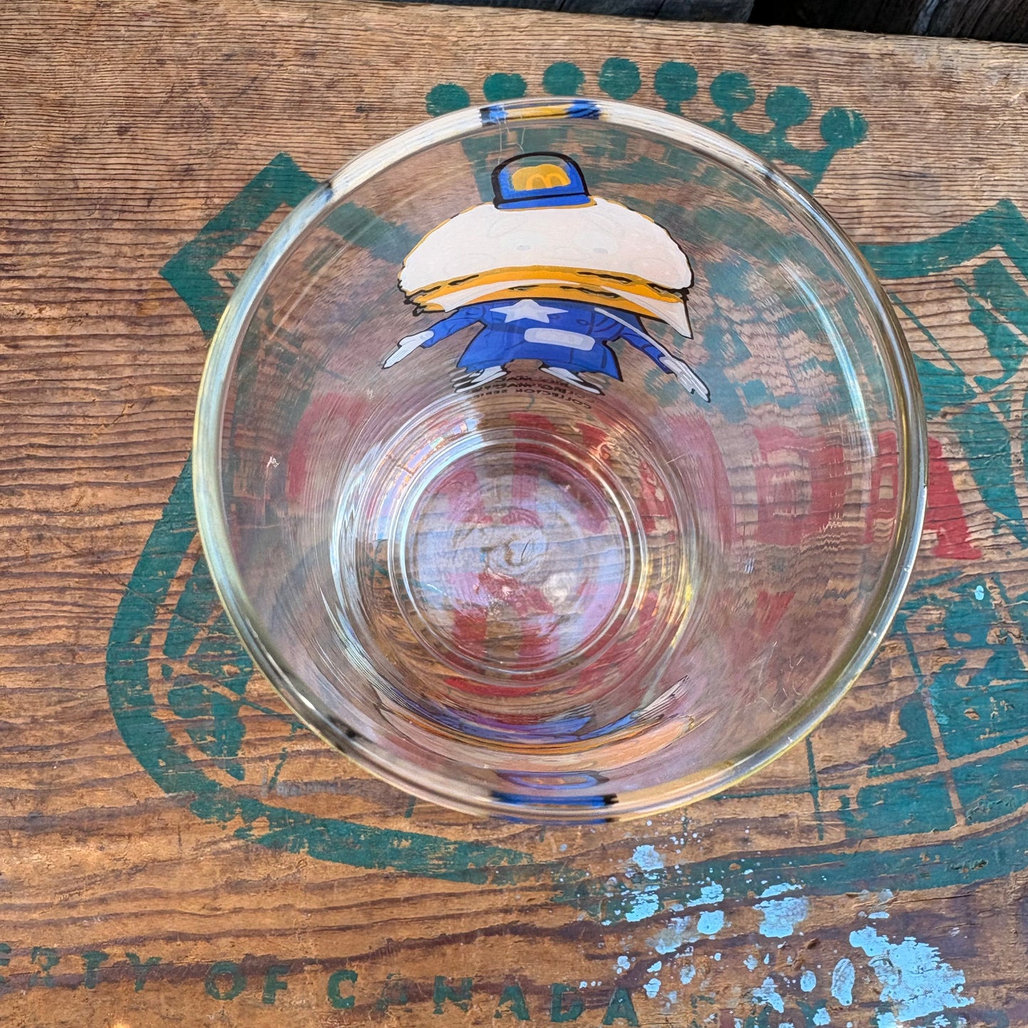 ▶︎▶︎SALE▶︎▶︎【1970s USA vintage】McDonald Glass Officer Big Mac