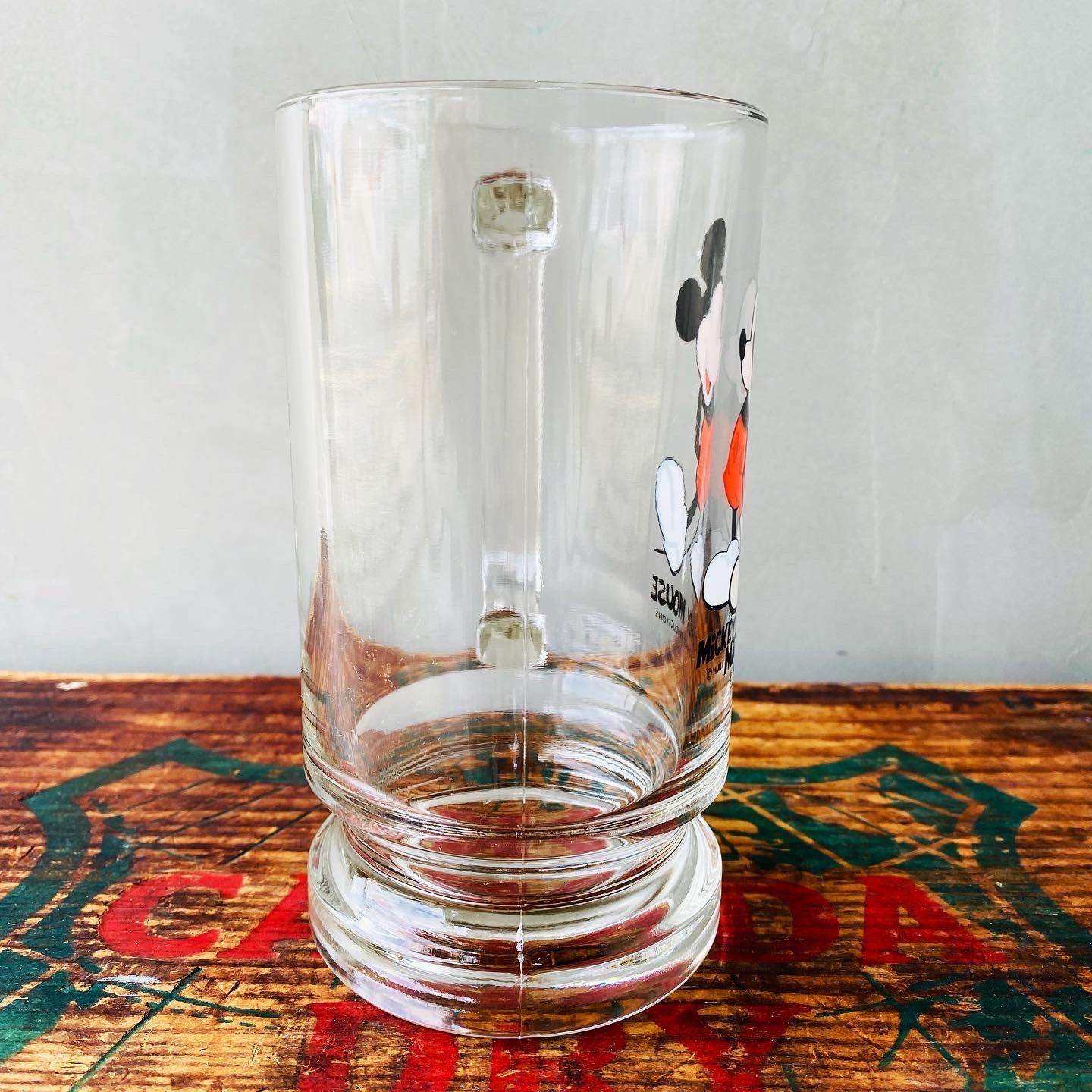 【1970s USA vintage】Disney mickey beer mug