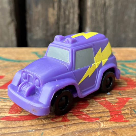 【USA vintage】Carl's Jr. 1994 KEY RACERS Purple Race Car