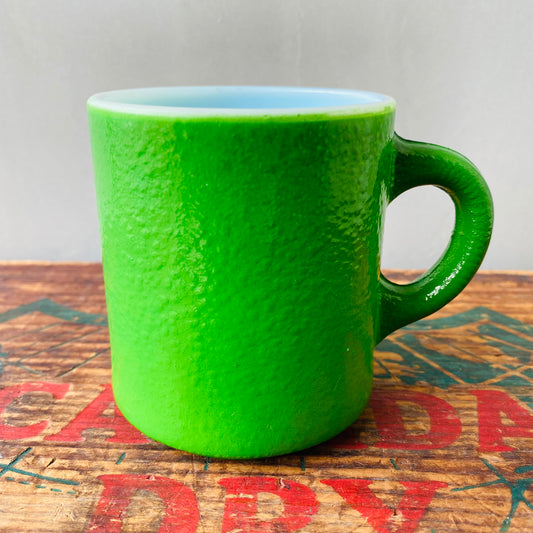 【USA vintage】Hazel Atlas mug Green