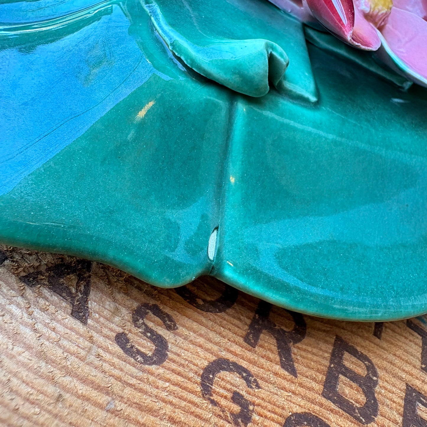 【1940s-1950s USA vintage】Johannes Brahm California Ceramic Box
