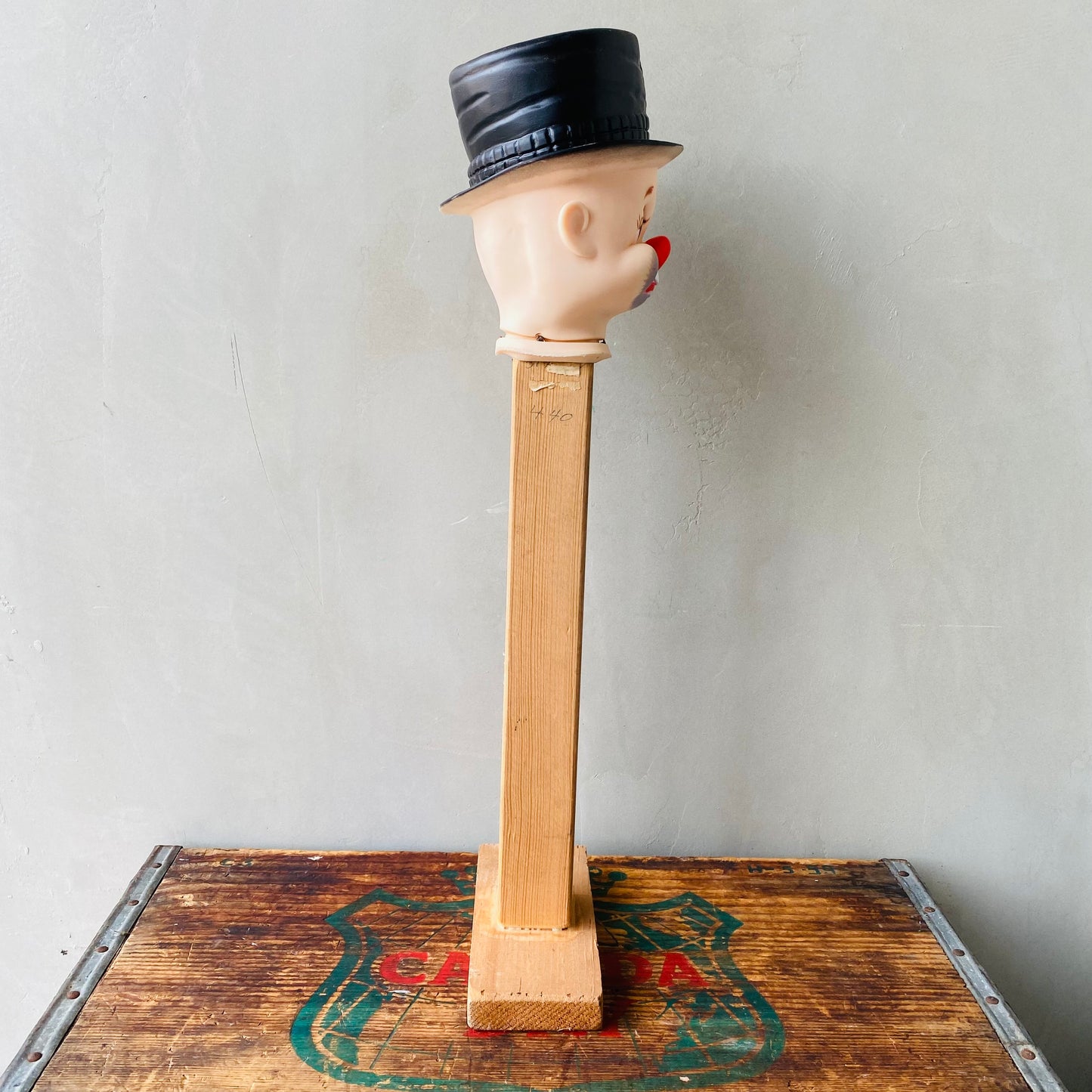 【USA vintage】clown doll head