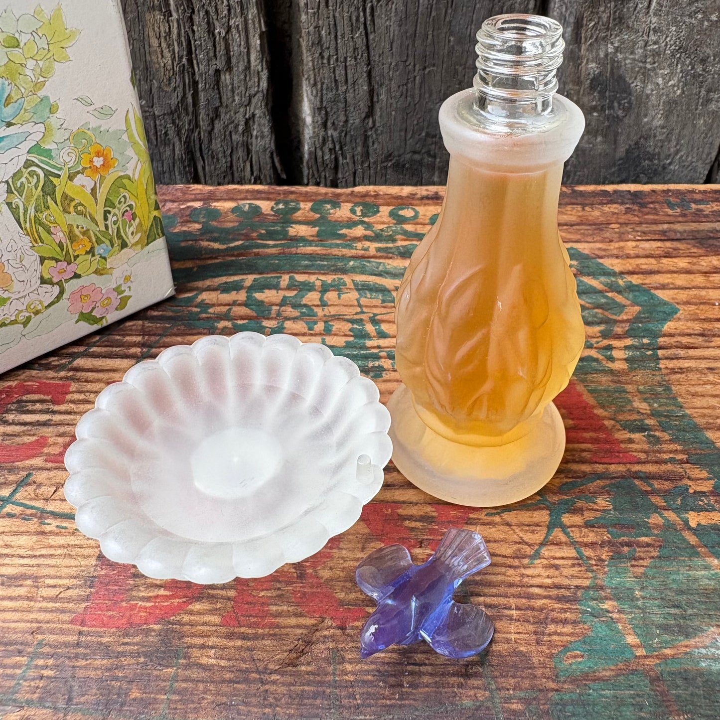 【1970s USA vintage】AVON bottle Song of Spring
