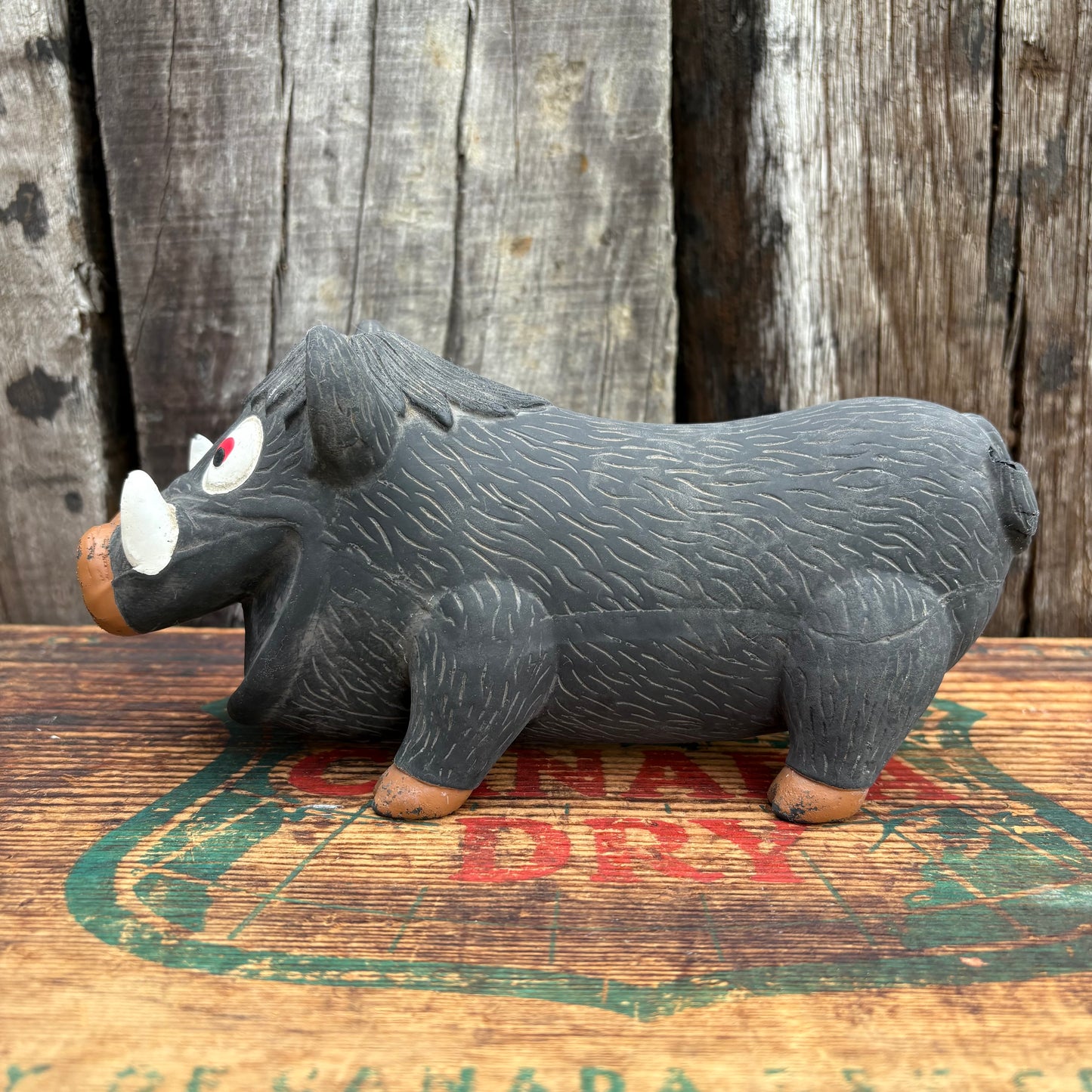 Squeaky Pig Dog Toy