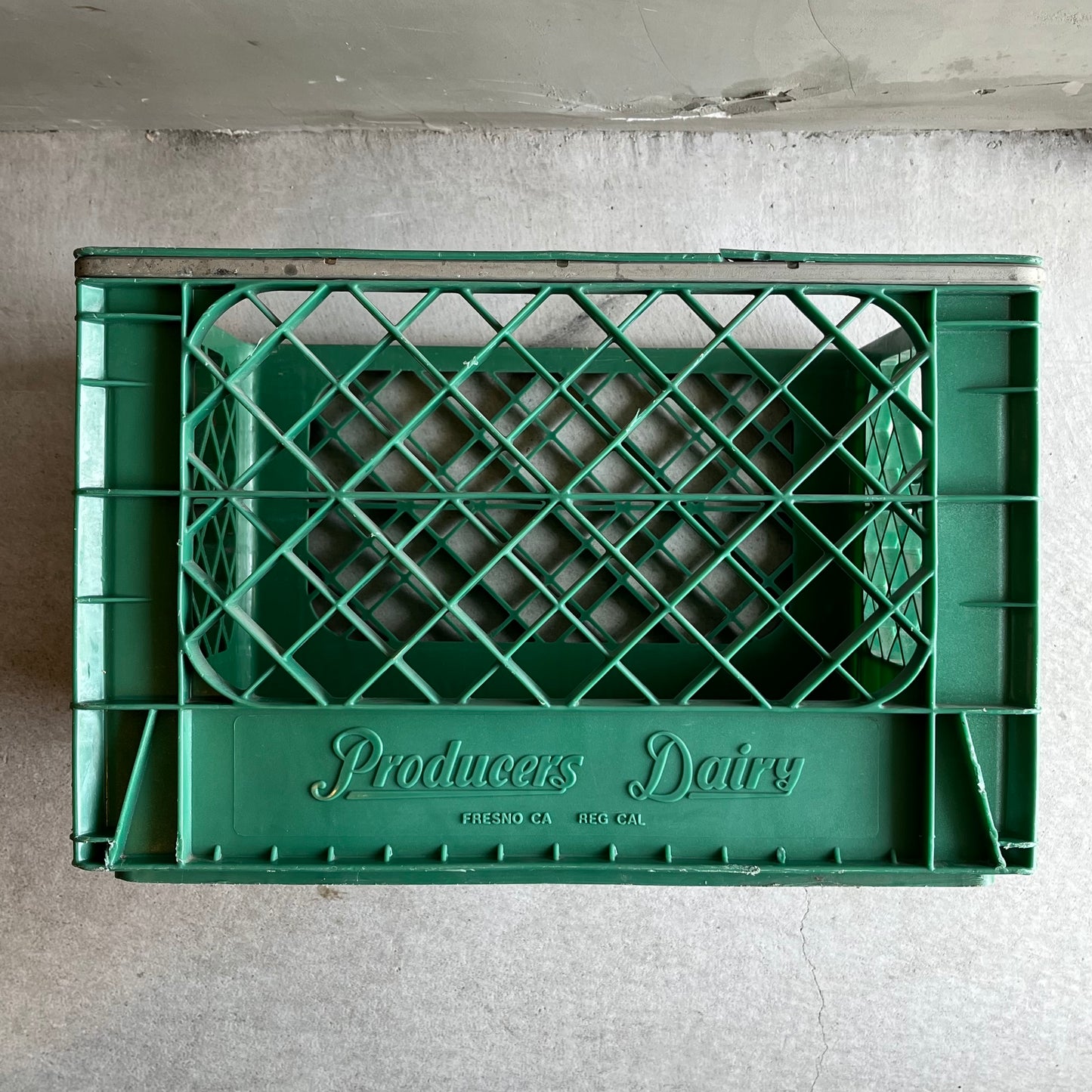 【USA vintage】Products Dairy Milk Crate コンテナ