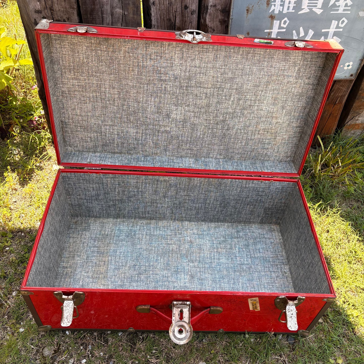 【1960s USA vintage】steamer trunk