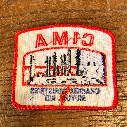 【USA vintage】ワッペン CIMA Channel Industries Mutual Aid