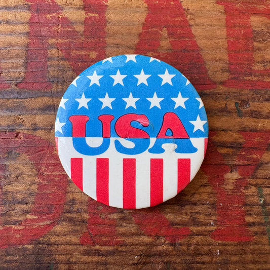【USA vintage】PINBACK BUTTON 缶バッジ USA