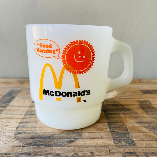 【1960-1976USA vintage】Fire-King McDonald マクドナルド