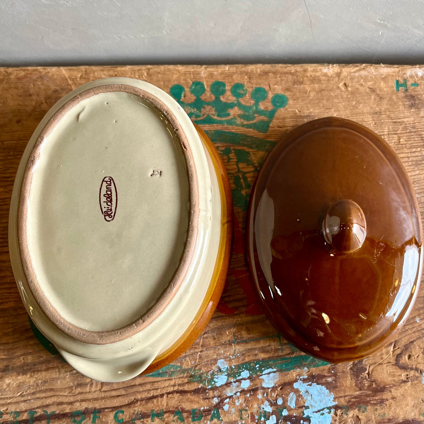 【70s German vintage】Heideland キャセロール