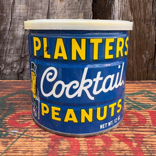 【1970s USA vintage】Mr.PEANUTS TINCAN