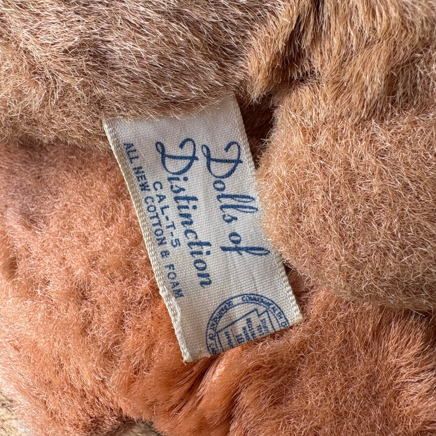 【1960s USA vintage】Knickerbocker Gingerbread Plush set