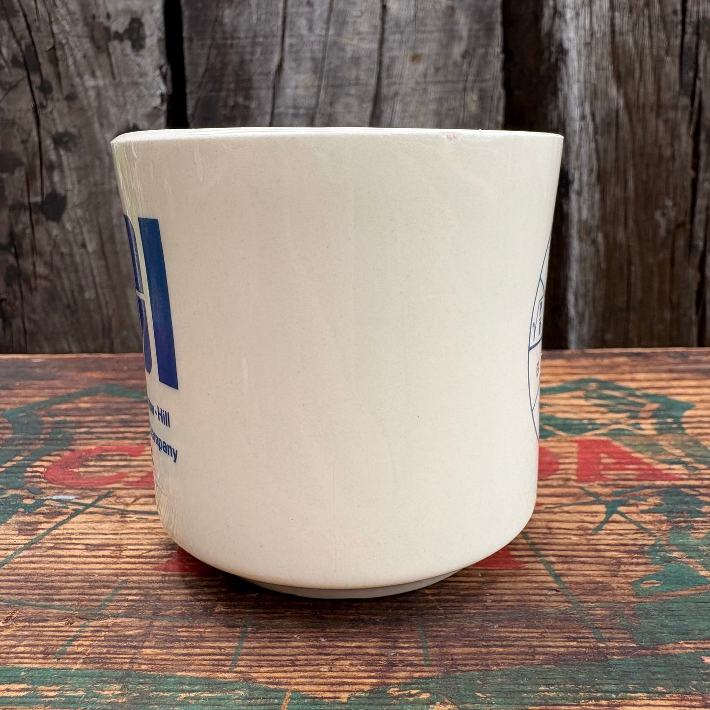 【USA vintage】 advertising mug cup