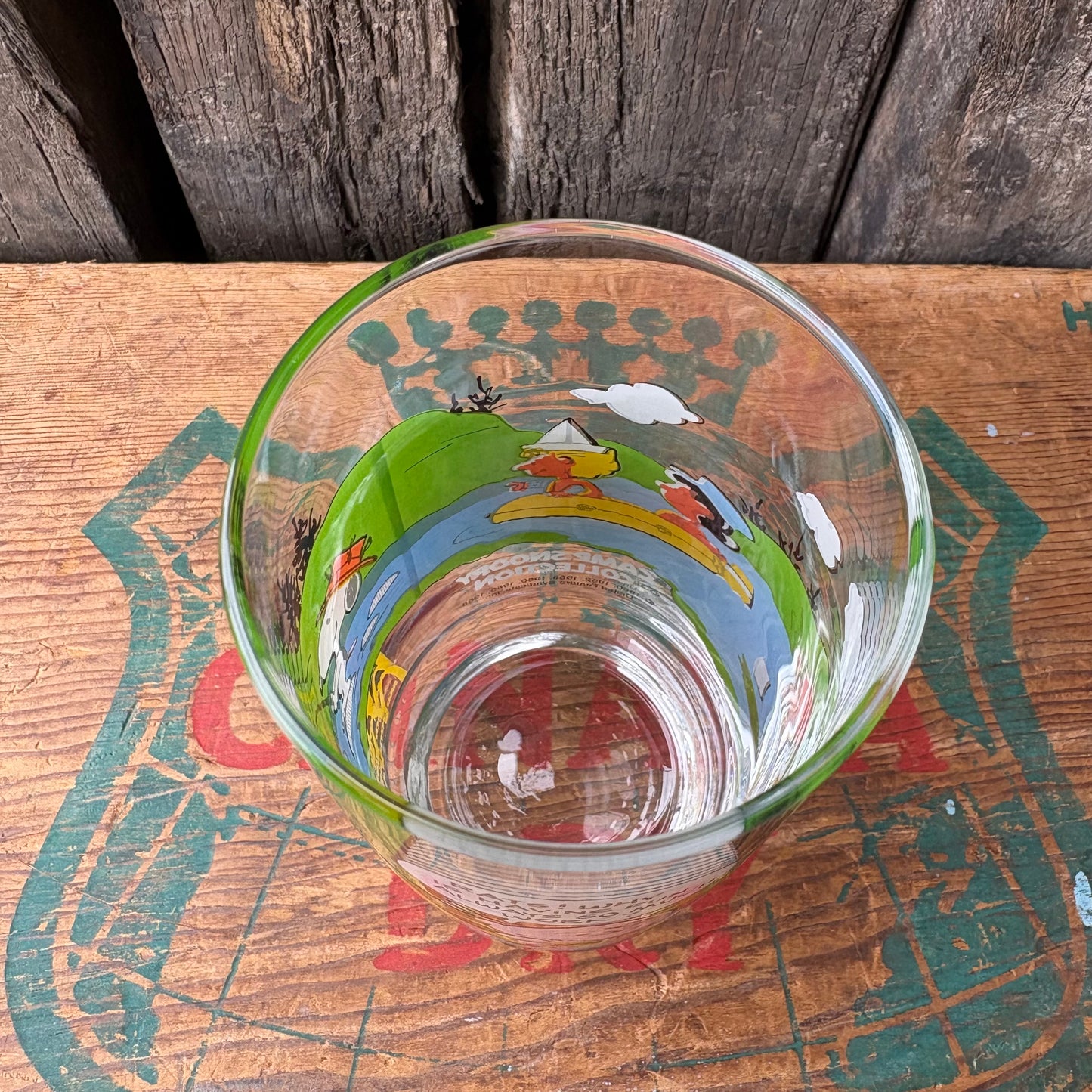 【1980s USA vintage】McDonald ×PEANUTS CAMP SNOOPY COLLRCTION glass 4