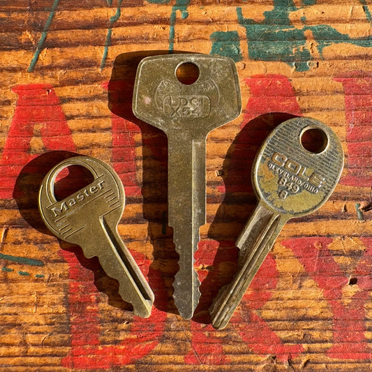 【USA vintage】 key set 1