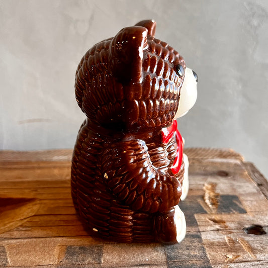 【USA vintage】1979 OMC Otagiri Teddy Bear ソルト&ペッパー