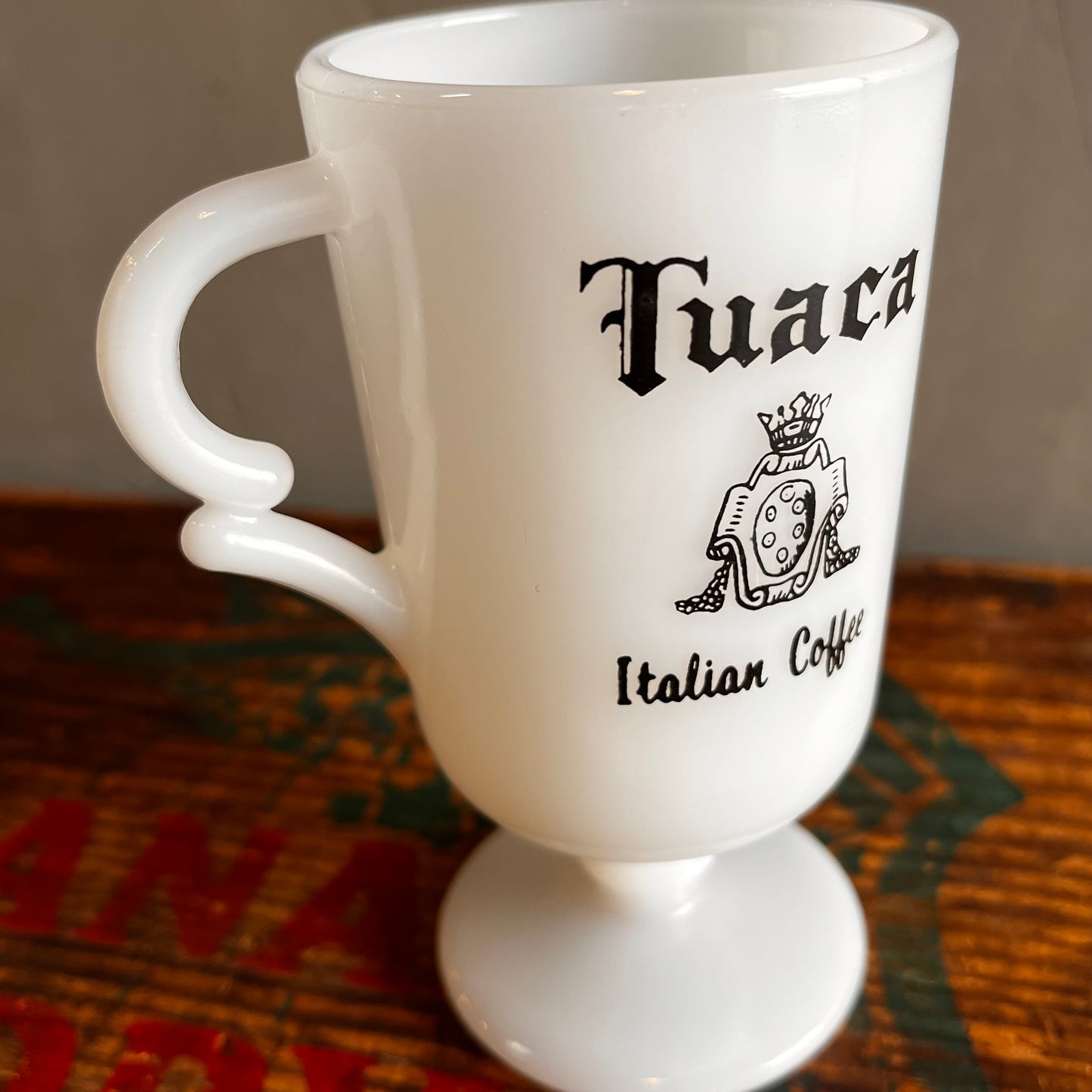 【60s vintage】Tuaca Italian Coffee フッテッドマグ
