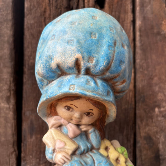 【1970s USA vintage】Sunbonnet Sue Ceramic Figurine