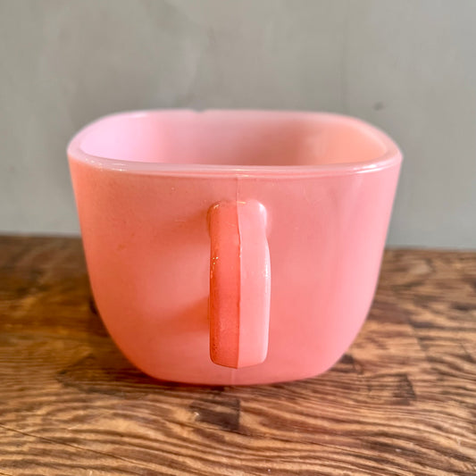 【USA vintage】Glasbake マグカップ PINK
