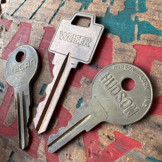 【USA vintage】 key set 2