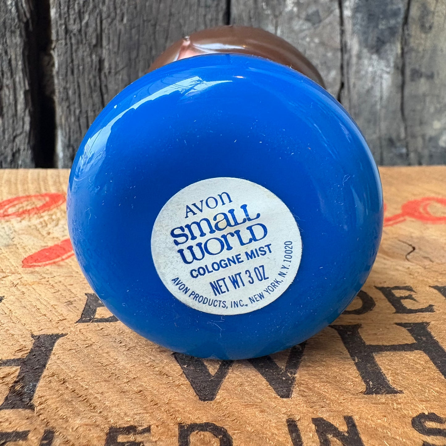 【1970s USA vintage】AVON Small World bottle