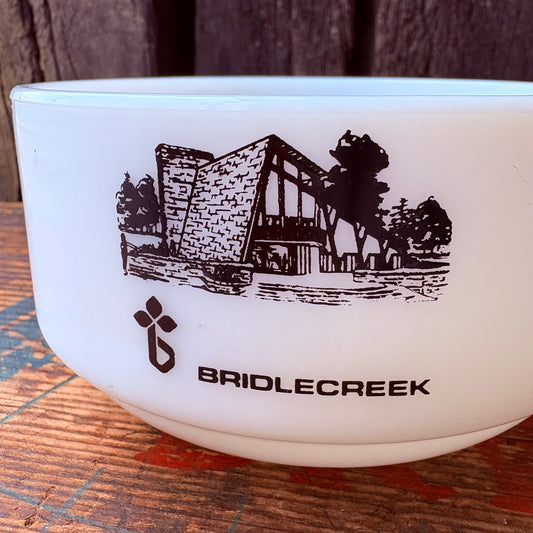 【USA vintage】milkglass soup mug