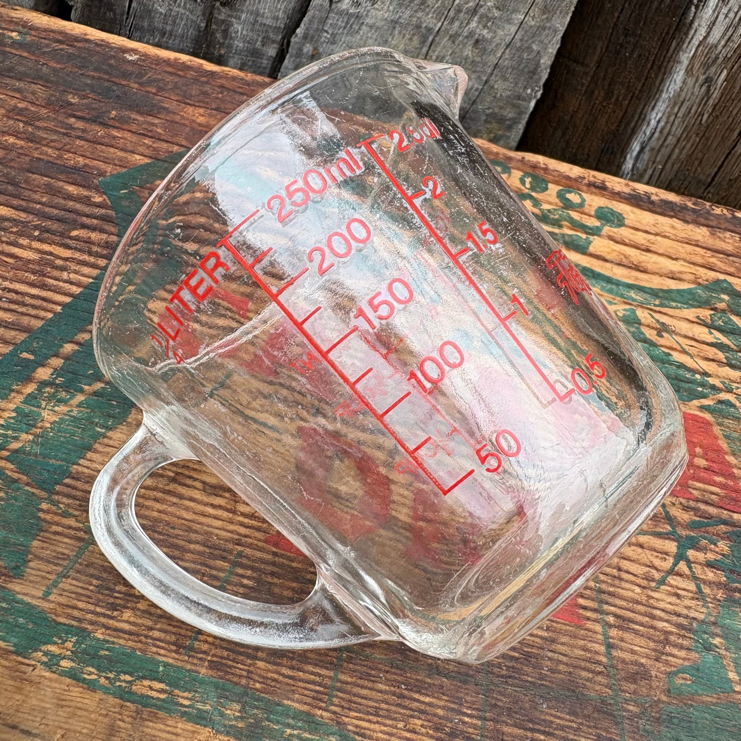 【1960s-1970s USA vintage】Fire-King measuring cup