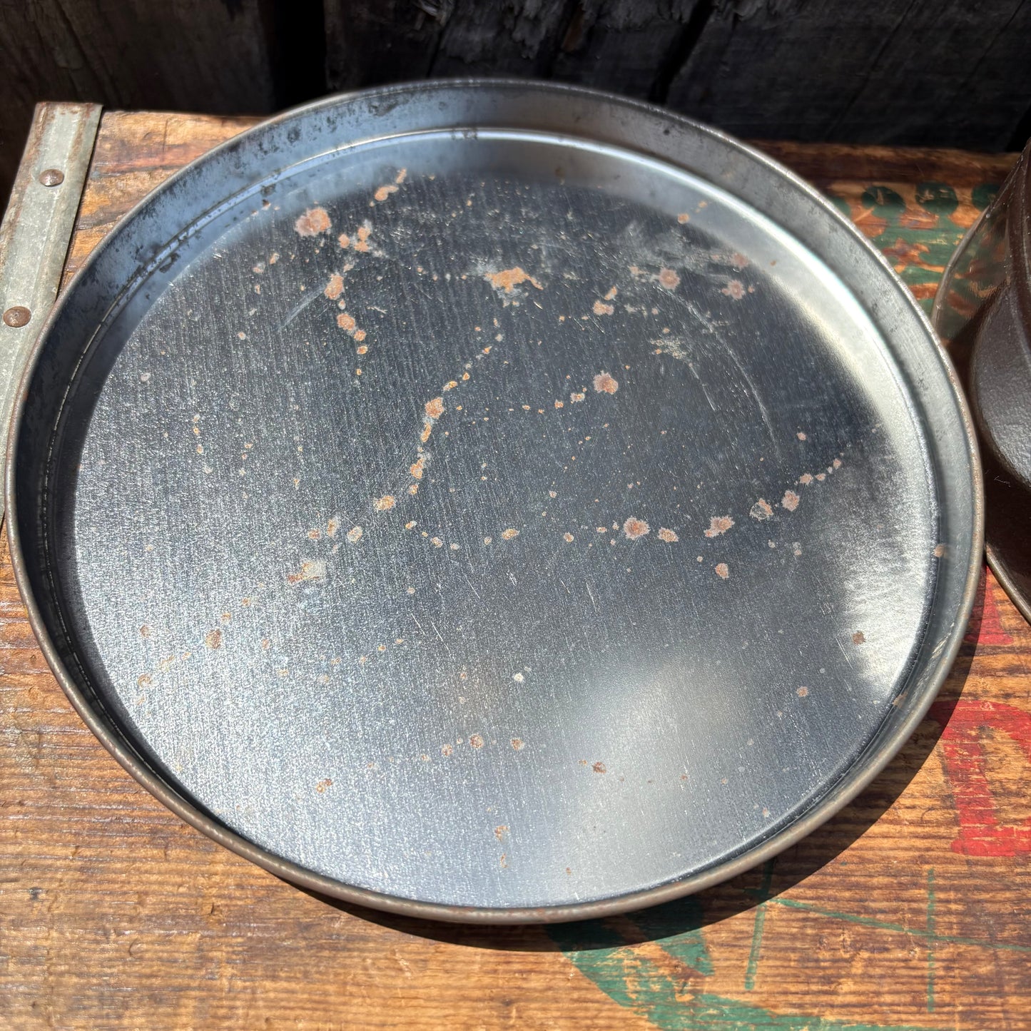 【1970s USA vintage 】Flower tin can