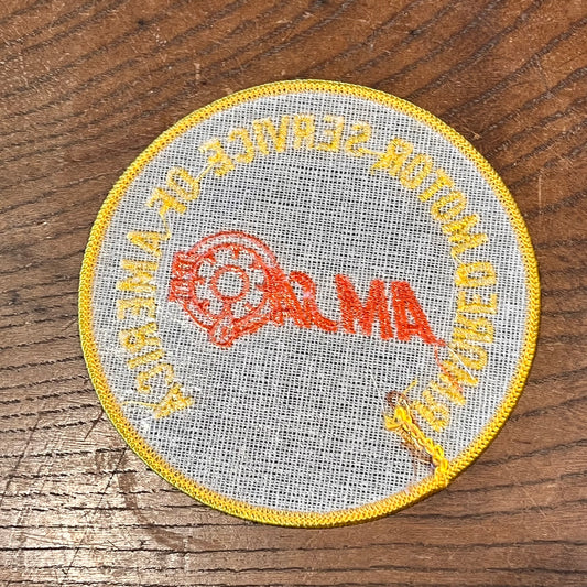 【USA vintage】ワッペン ARMORED MOTOR SERVICE OF AMERICA