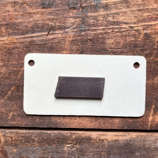 【1980’s USA vintage】ネームプレート マグネット ALICE アリス