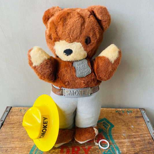 ▶︎▶︎SALE▶︎▶︎【1960s USA vintage】Smoky Bear plush doll