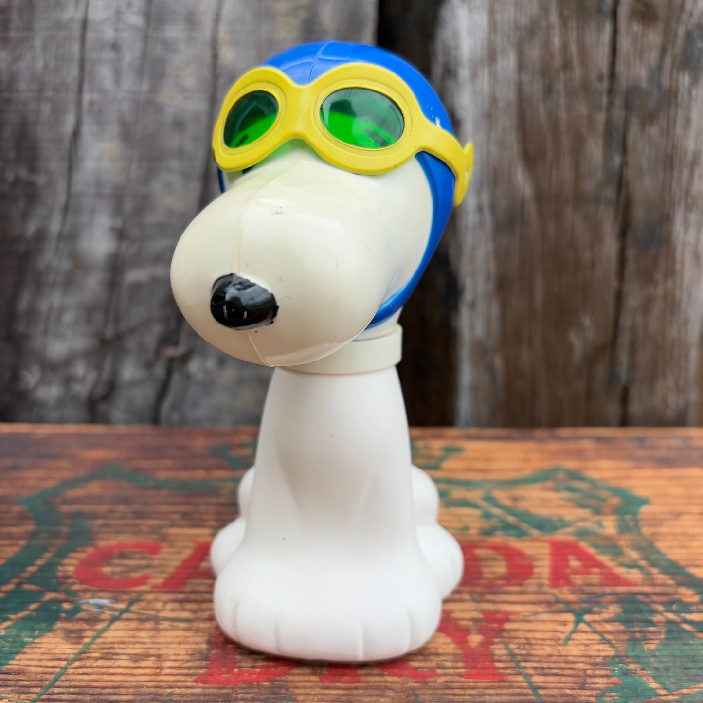 【1969 USA vintage】AVON SNOOPY bubblebath bottle