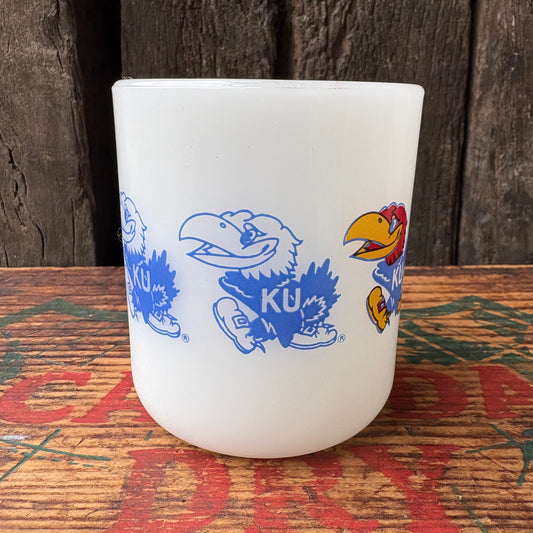 【USA vintage】 mug cup KANSAS JAYHAWKS