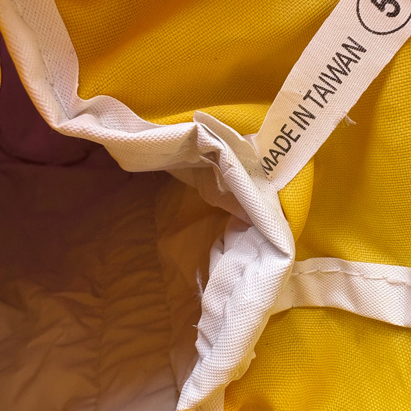 【1970s vintage】Rainbow Stripe Nylon Kids Backpack