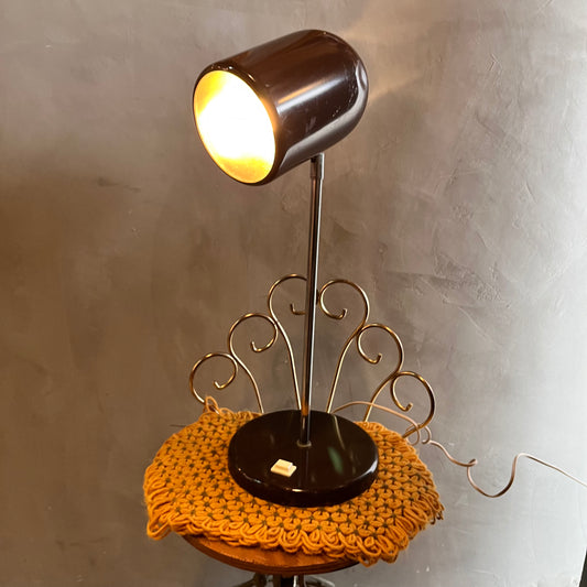 【60s vintage】デスクライト ブラウン