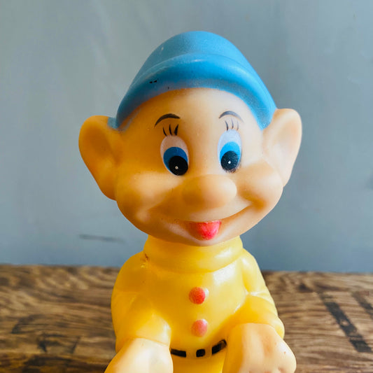 【1970s vintage】7人の小人 ソフビ (Bashful てれすけ)