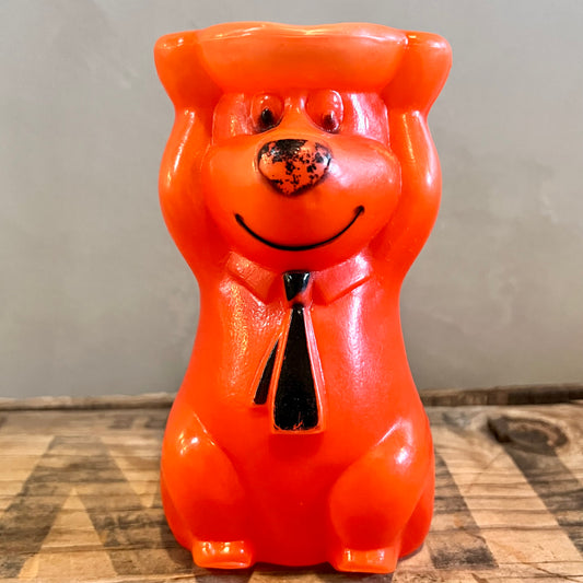 【60s USA vintage】Yogi Bear Bowling Pin (Orange)