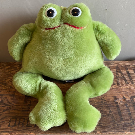 【1974 vintage】 R.DAKIN&CO FROG カエル ぬいぐるみ