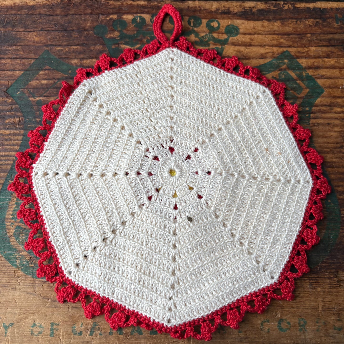 【USA vintage】pot holder