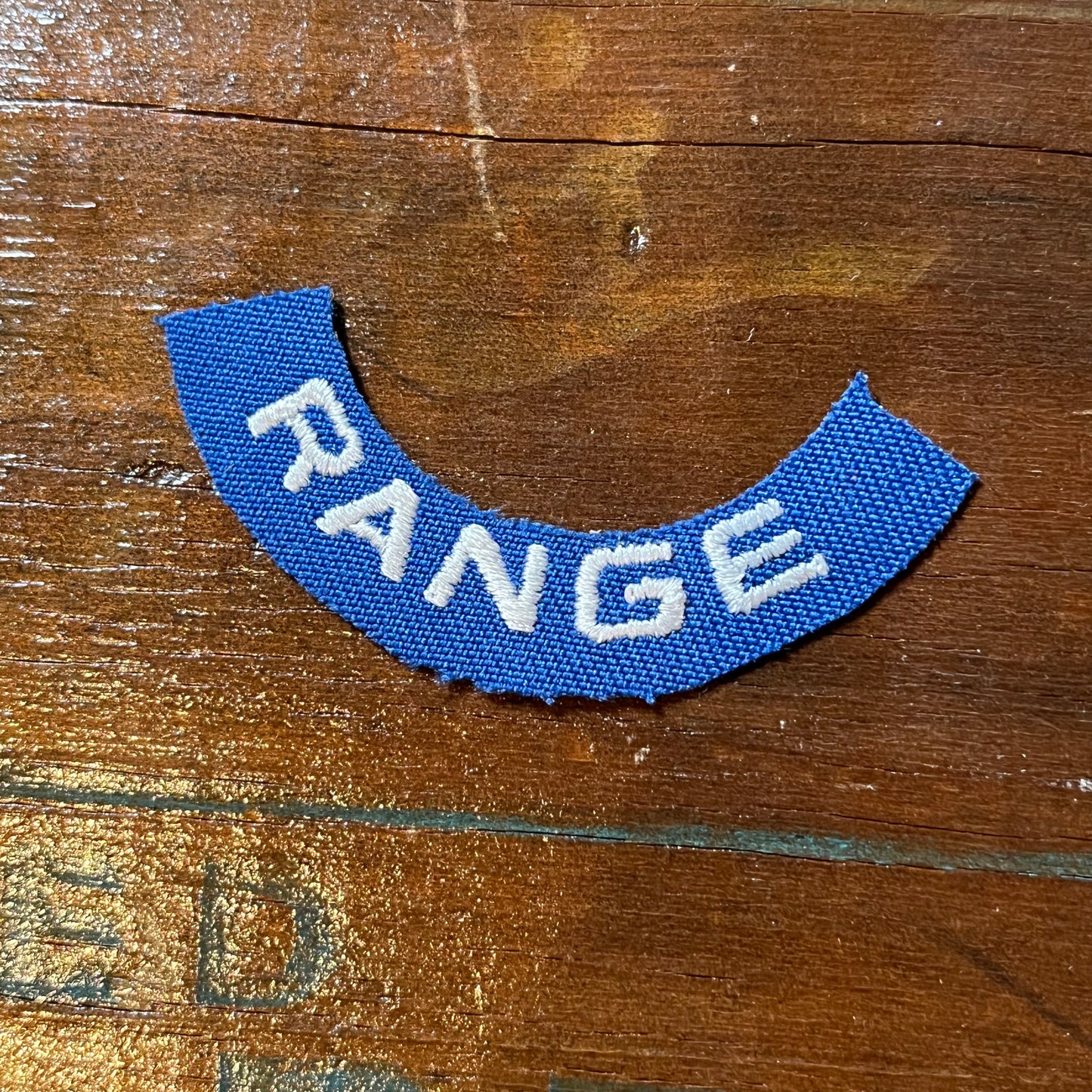 【USA vintage】ワッペン RANGE