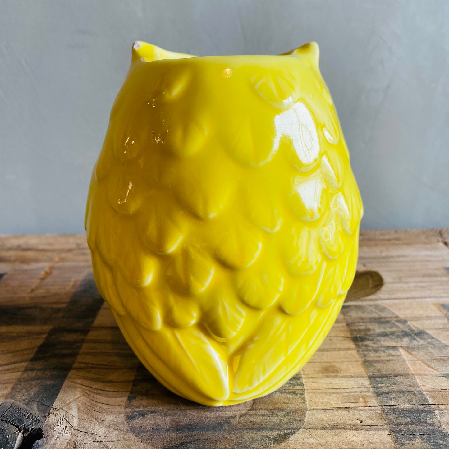 【1970s vintage】owl pen stand フクロウ ペンスタンド