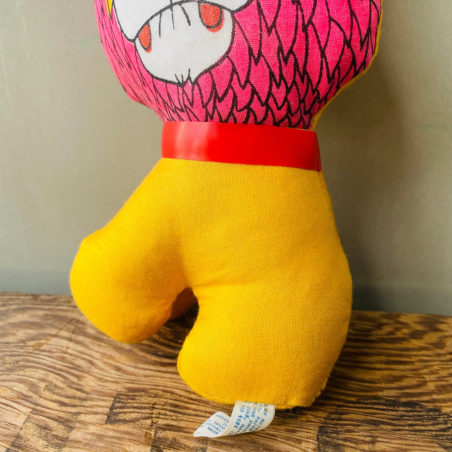 【1970s USA vintage】Lion toy ライオン ぬいぐるみ