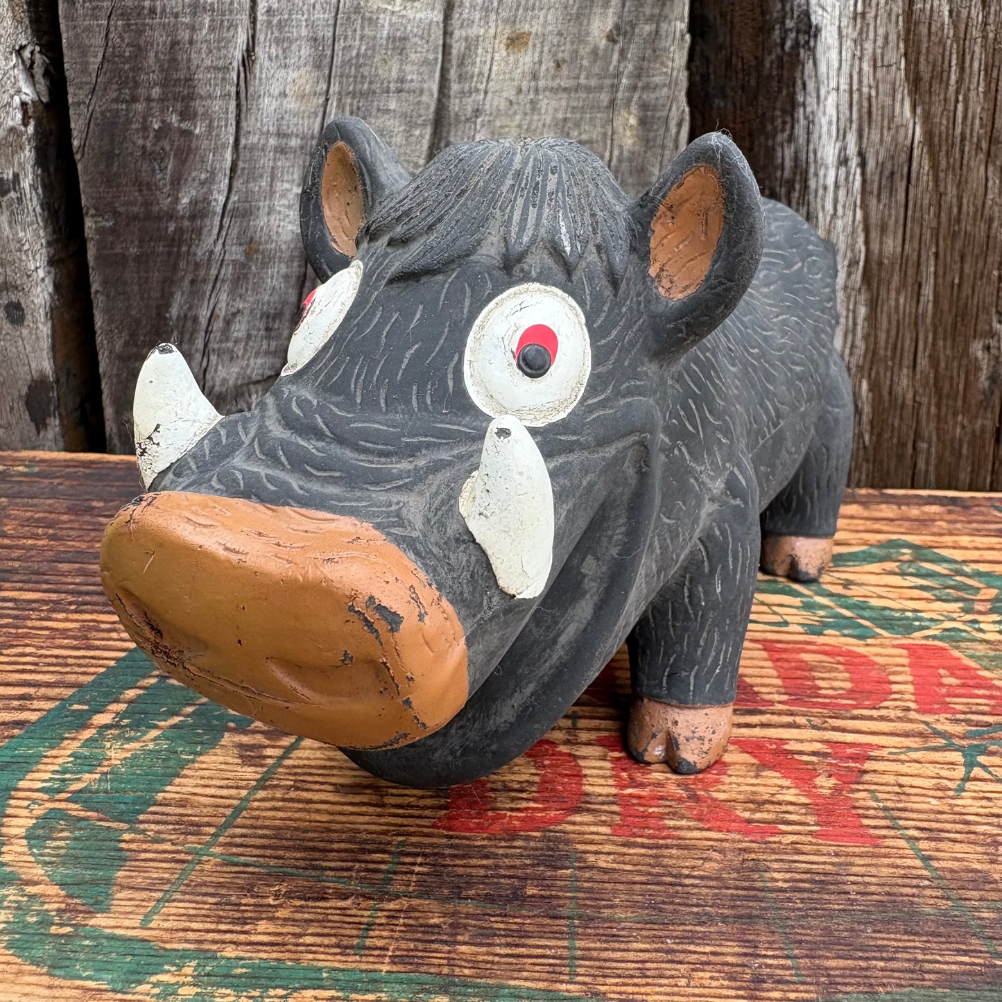 Squeaky Pig Dog Toy