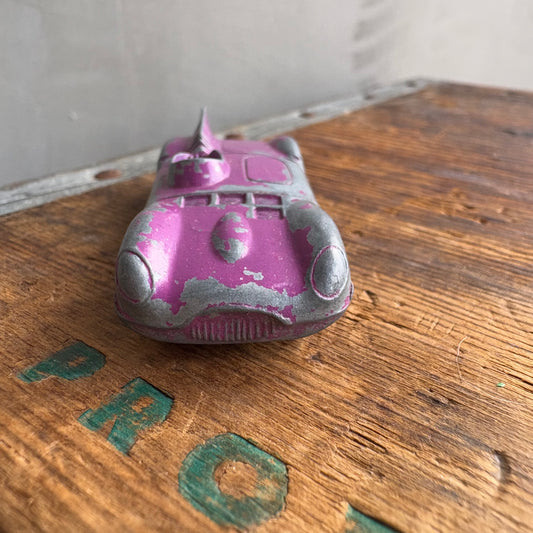 【1960s-1970s USA vintage】TOOTSIE TOY mini car Jaguar D-type