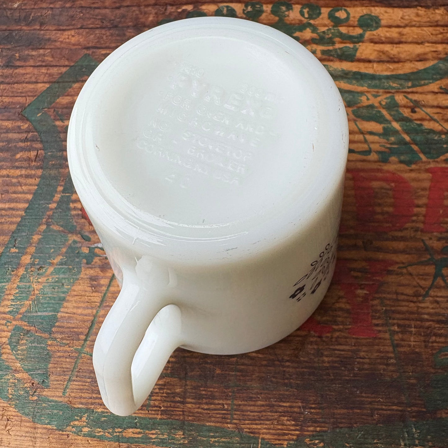 【USA】PYREX mugcup NO NAME