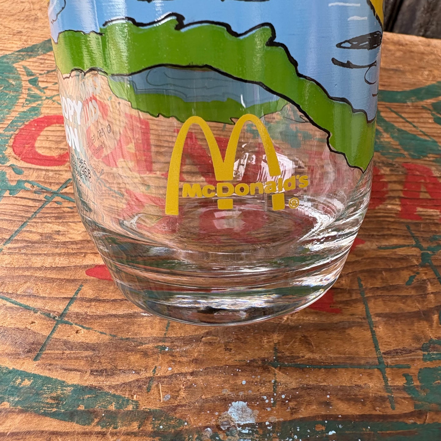 【1980s USA vintage】McDonald ×PEANUTS CAMP SNOOPY COLLRCTION glass 4
