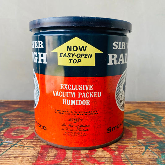 【USA vintage】tobacco can