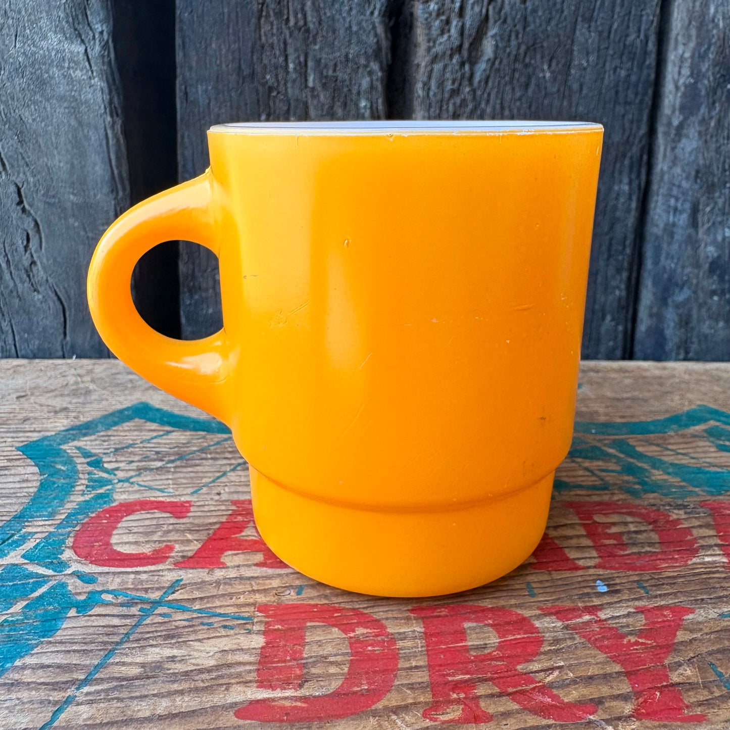 【1960s USA vintage】Fire-King stacking mug